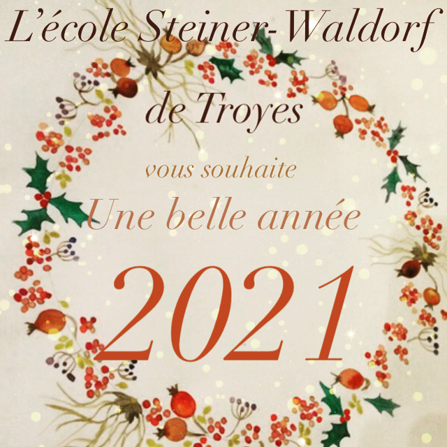 Nos meilleurs vœux pour cette année 2021